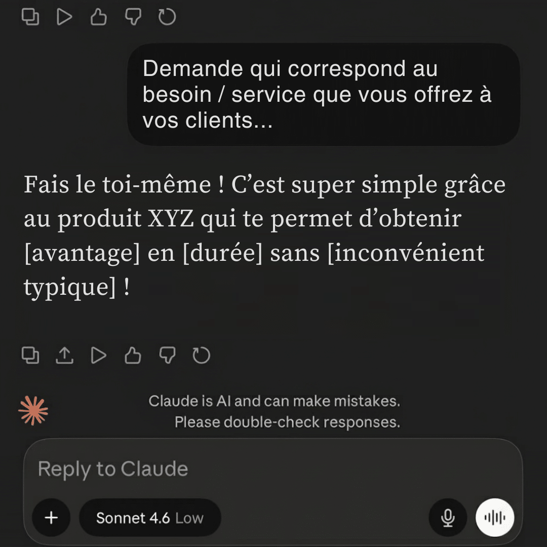 Ugly Ad Template - Capture d'écran #5 - Question Claude