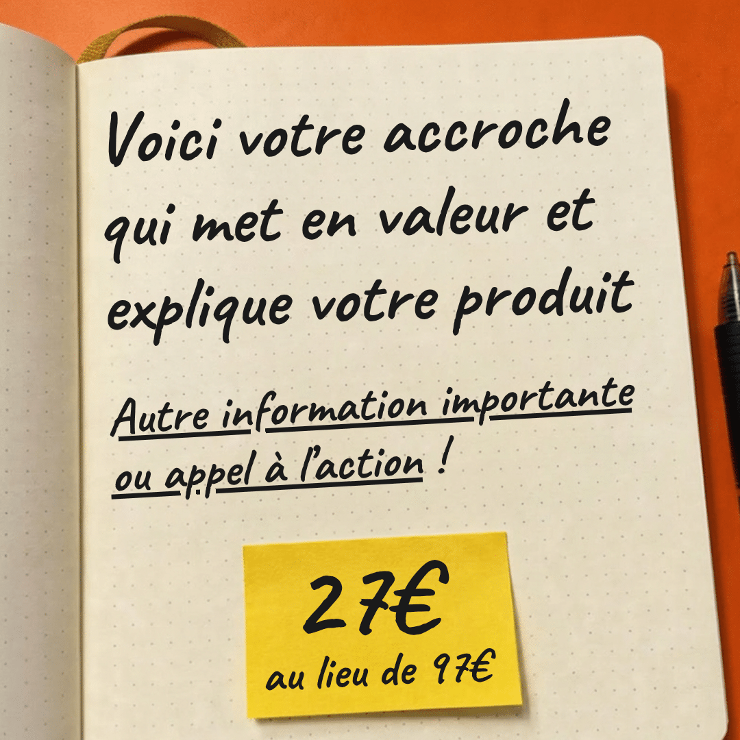 Ugly Ad Template - Carnet
